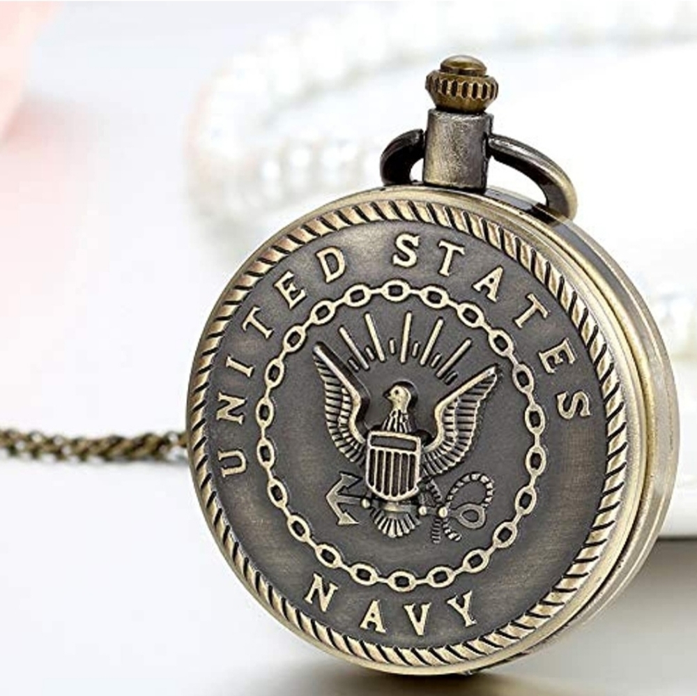United States Navy Pocket watch all Military Available